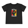 Toddler Tee — "Little Black Princess" Afro Silhouette Kids Shirt