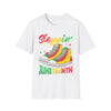 Juneteenth Steppin' Sneakers T-Shirt