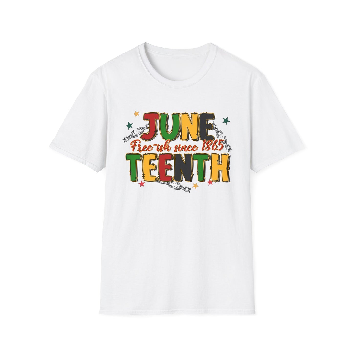 Juneteenth T-Shirt – "Free ish Since 1865" Retro Black History Celebration Tee