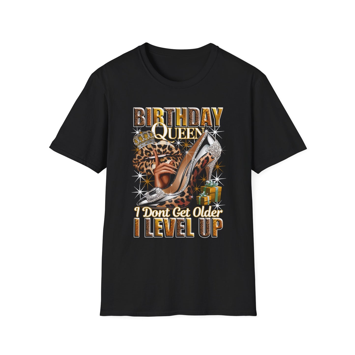 Birthday Queen "I Don't Get Older I Level Up" T-Shirt