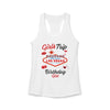 Vegas Girls Trip Birthday Girl Women's Ideal Racerback Tank