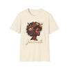 Juneteenth Floral Portrait T-Shirt