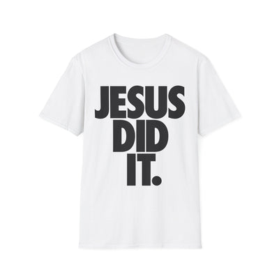 Jesus Did It