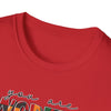 Inspirational Floral Typography T-Shirt — "You Are Worthy, Beautiful, Loved, Enough"
