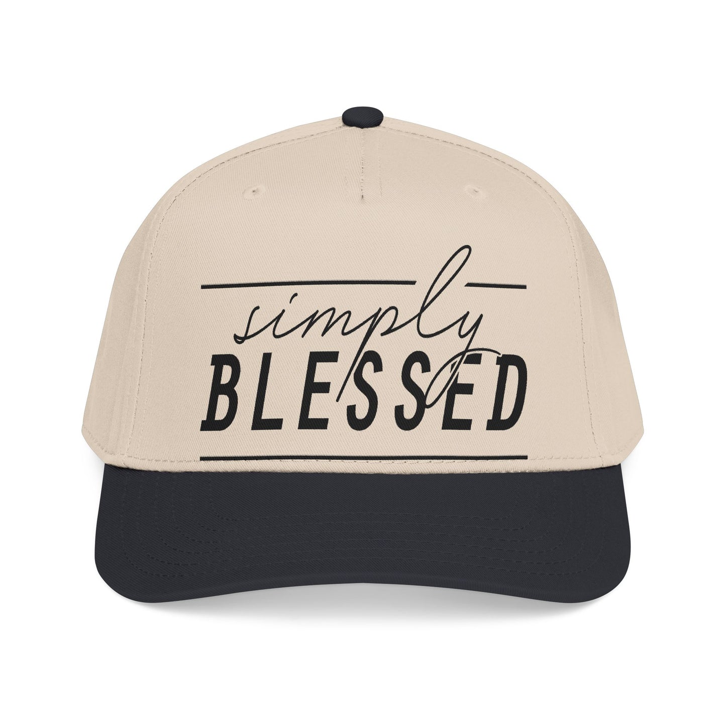 Simply Blessed Baseball Cap — Casual Inspirational Hat for Everyday Wear