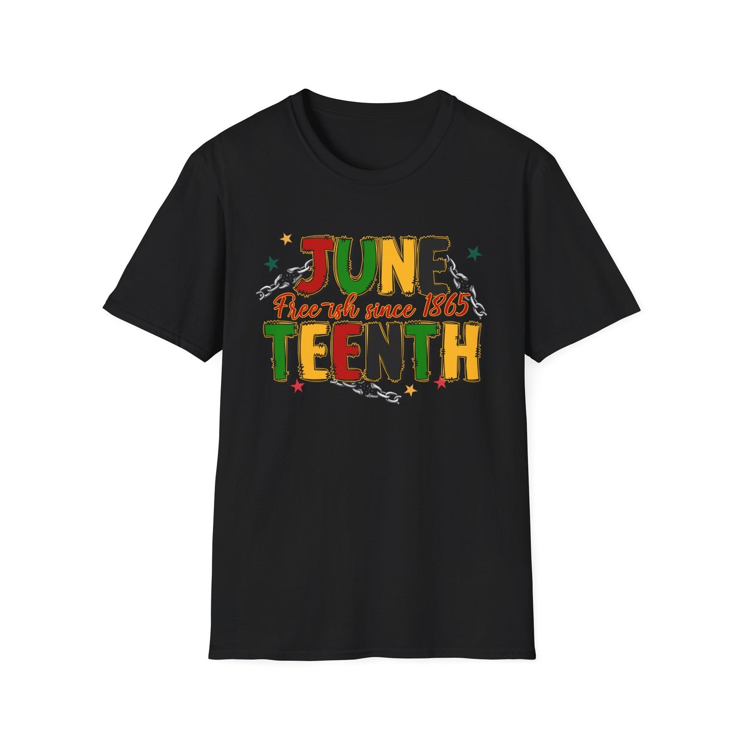 Juneteenth T-Shirt – "Free ish Since 1865" Retro Black History Celebration Tee