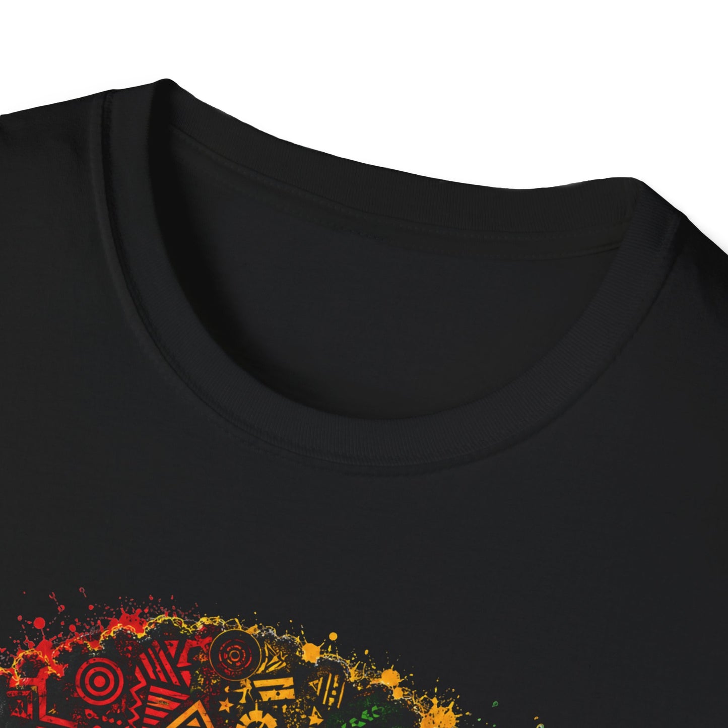 Juneteenth Celebration T-Shirt — Afrocentric Rasta Colors Pride Tee