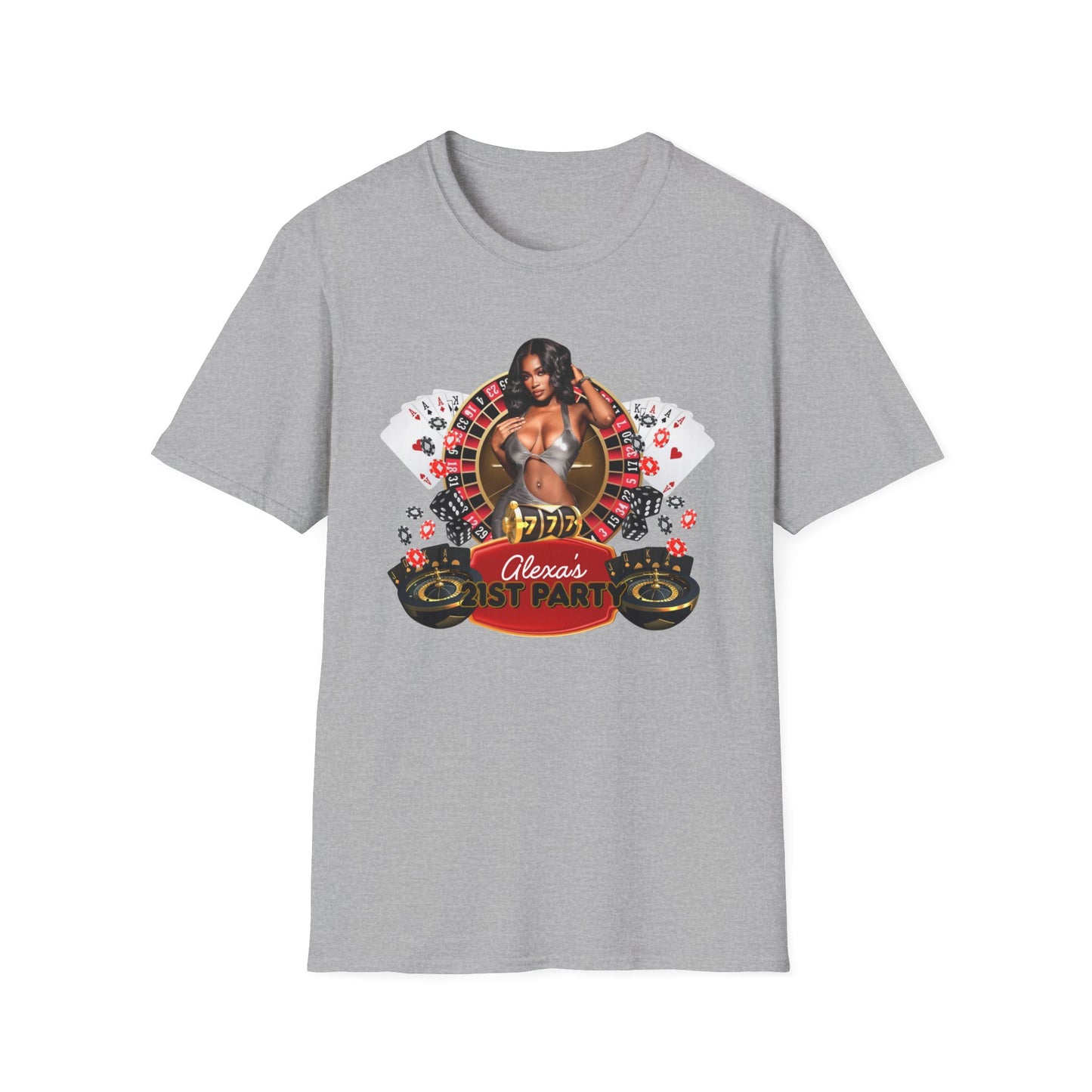 Custom Photo & Name T-Shirt — Personalized Keepsake Tee