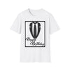 Tuxedo Birthday T-Shirt — 'Happy Birthday' Suit Graphic Tee