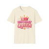 Birthday Queen T-Shirt — Pink Crown Celebration Tee