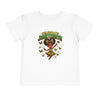 Juneteenth Toddler Tee — Celebrate Juneteenth Cute Girl Graphic