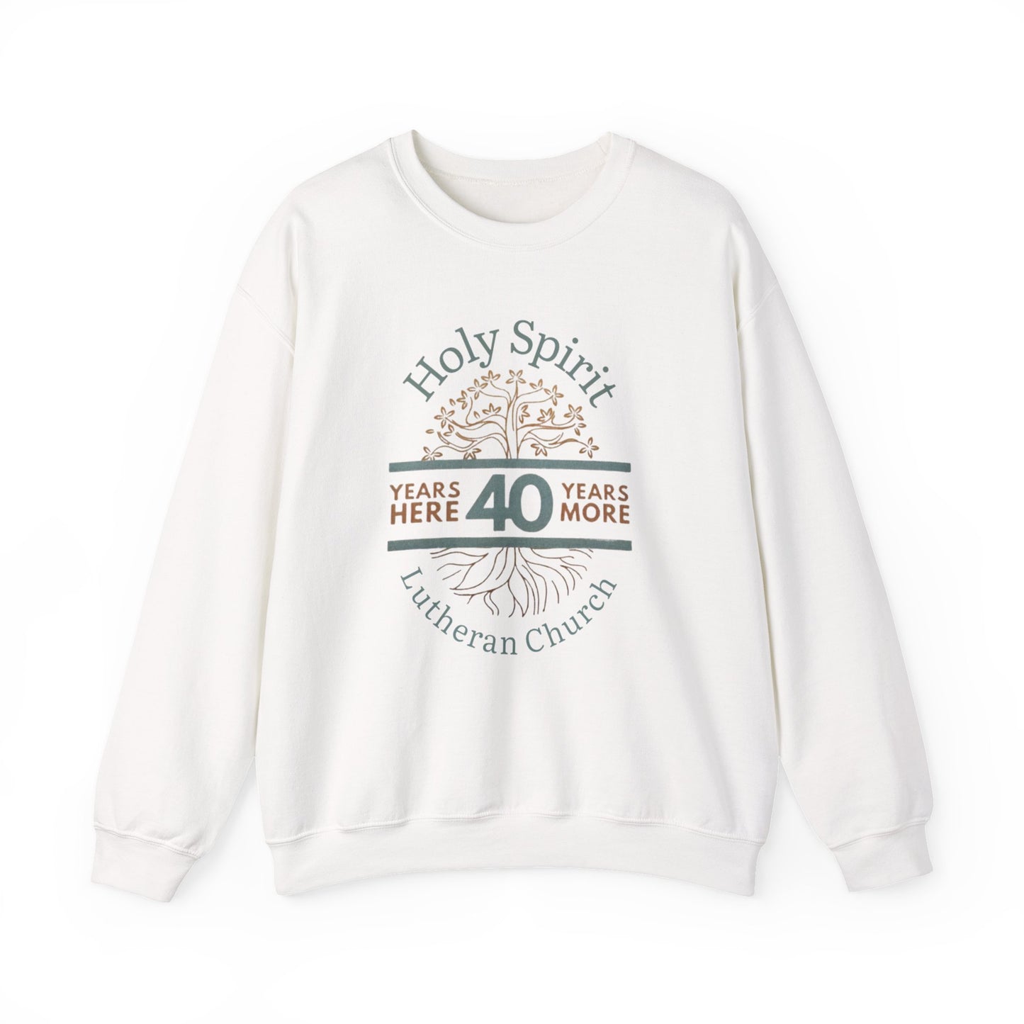 40th Anniversary Church Sweatshirt, Religious Gift for Parishioners, Cozy Crewneck for Celebrations, Community Event Sweatshirt, [...]