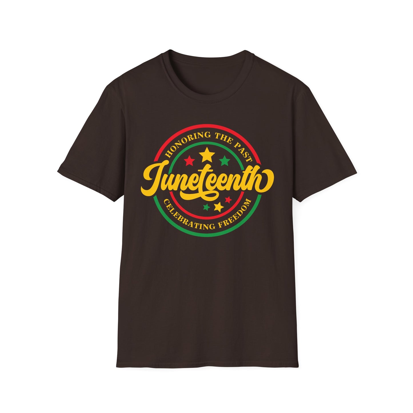 Juneteenth Celebration T-Shirt — Colorful Juneteenth Circle Design