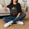 Birthday King T-Shirt — Crown Graphic Birthday Tee for Men
