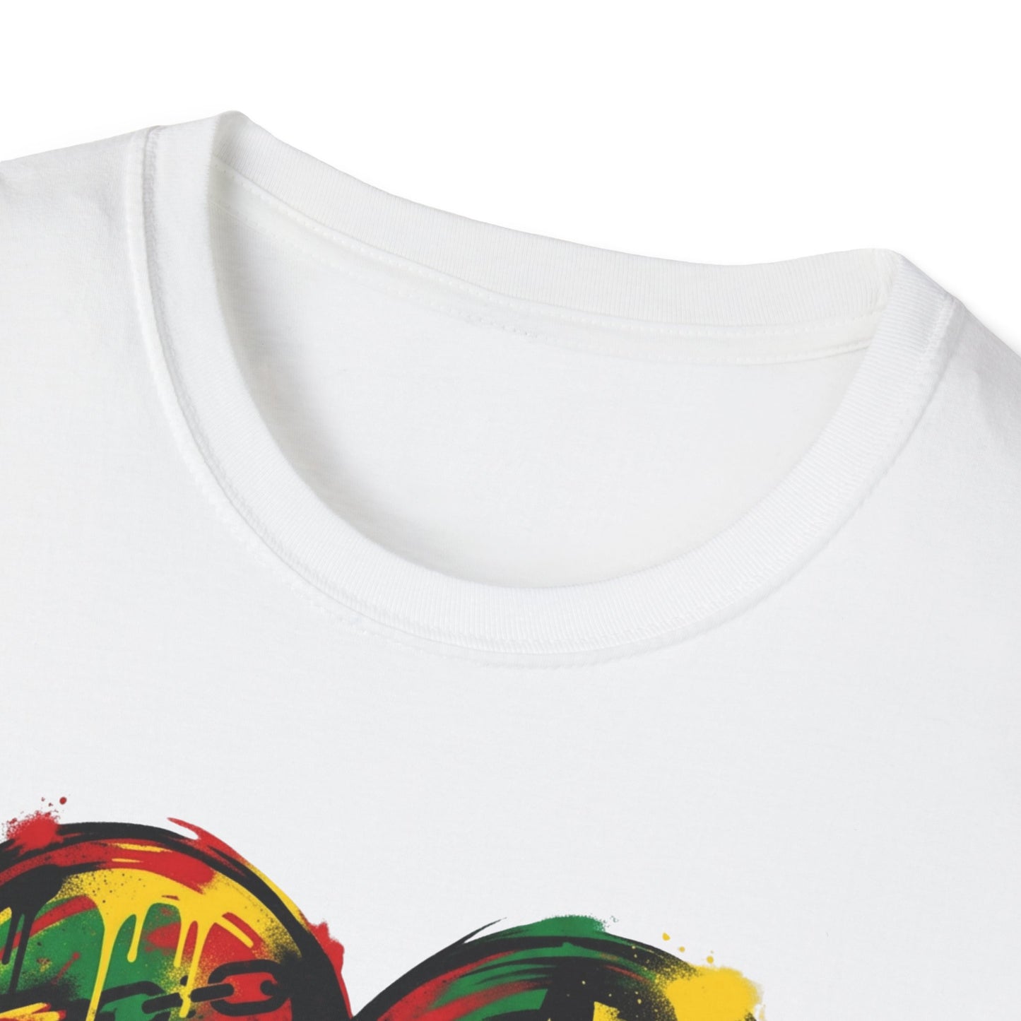 Juneteenth Heart T-Shirt – 'Freedom & Love' Graphic Tee