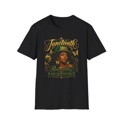 Juneteenth 1865 T-Shirt – Remembering My Ancestors Black History Tee