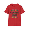 Inspirational Floral Typography T-Shirt — "You Are Worthy, Beautiful, Loved, Enough"