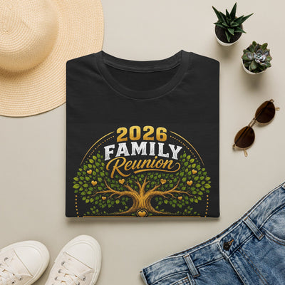 2026 Family Reunion T-Shirt — Personalized Family Name Tree Tee