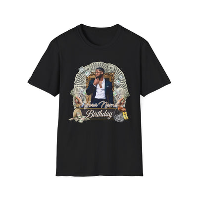 Custom Photo Name T-Shirt — Personalized Graphic Tee with Your Photo and Name