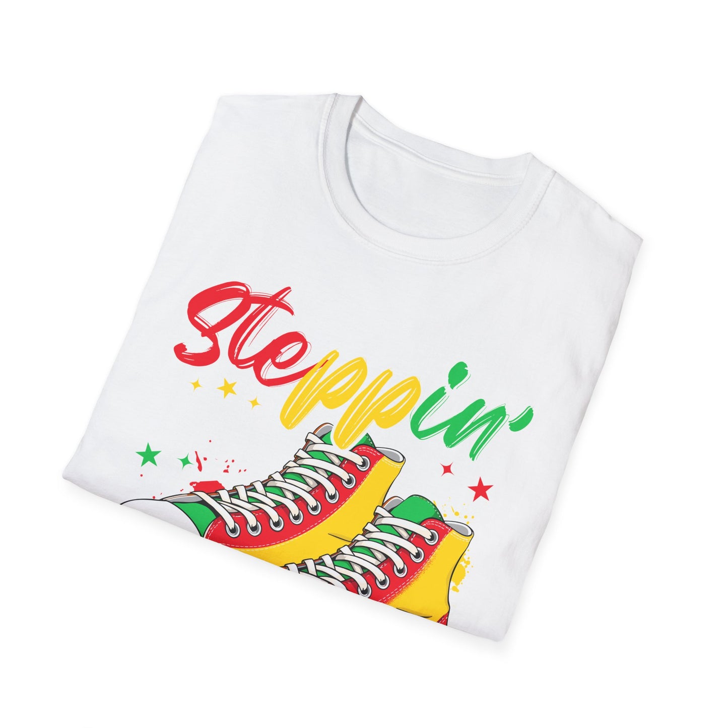 Juneteenth Steppin' Sneakers T-Shirt