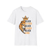 Black Father Black Leader Black King T-Shirt — Lion Crown Pride Tee