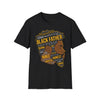 Black Father Word-Art T-Shirt — Proud Dad Tribute Tee