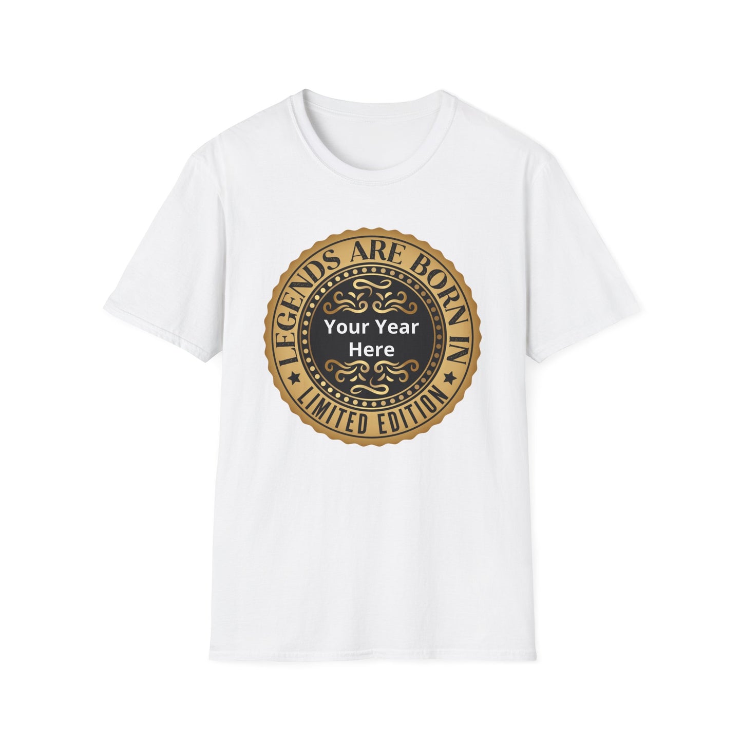 Legends Are Born In [Year] T-Shirt — Personalized Birthday Tee