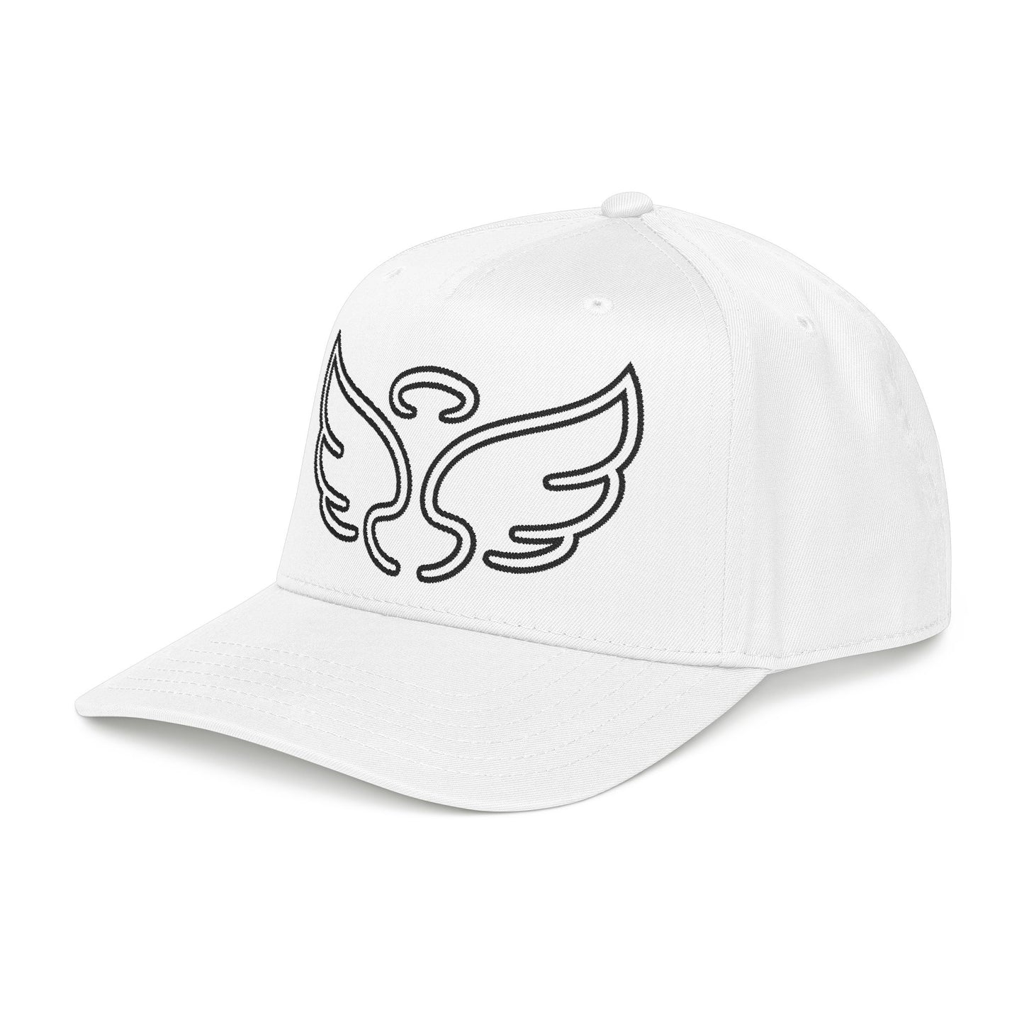 Angel Wings Baseball Cap – Embroidered Halo Hat