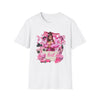 Graphic T-Shirt — Pink Glam Queen Collage Tee Customizable Text and Photo