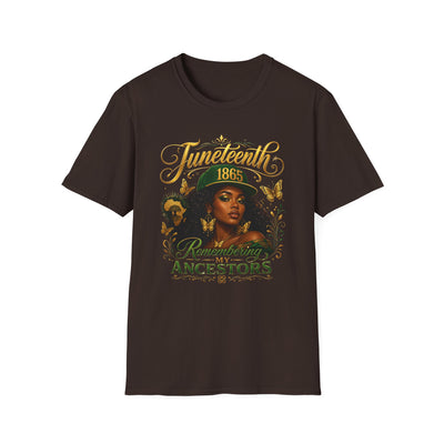 Juneteenth 1865 T-Shirt – Remembering My Ancestors Black History Tee