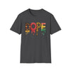 Dope Drip Graphic T-Shirt — Colorful Melted Letter Streetwear Tee