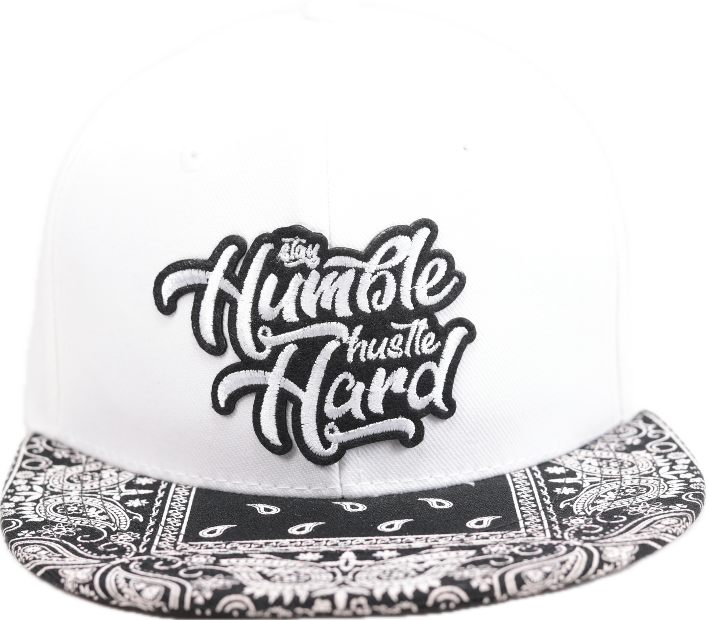Stay Humble Hustle Hard Paisley SnapBack