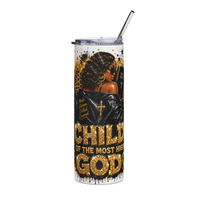 Child of God 20oz Stainless Steel Tumbler — Inspirational Faith Travel Cup