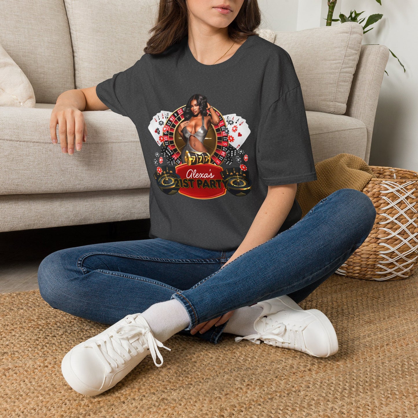 Custom Photo & Name T-Shirt — Personalized Keepsake Tee
