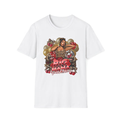 Big & Beautiful Leopard Pinup Custom Photo T-Shirt