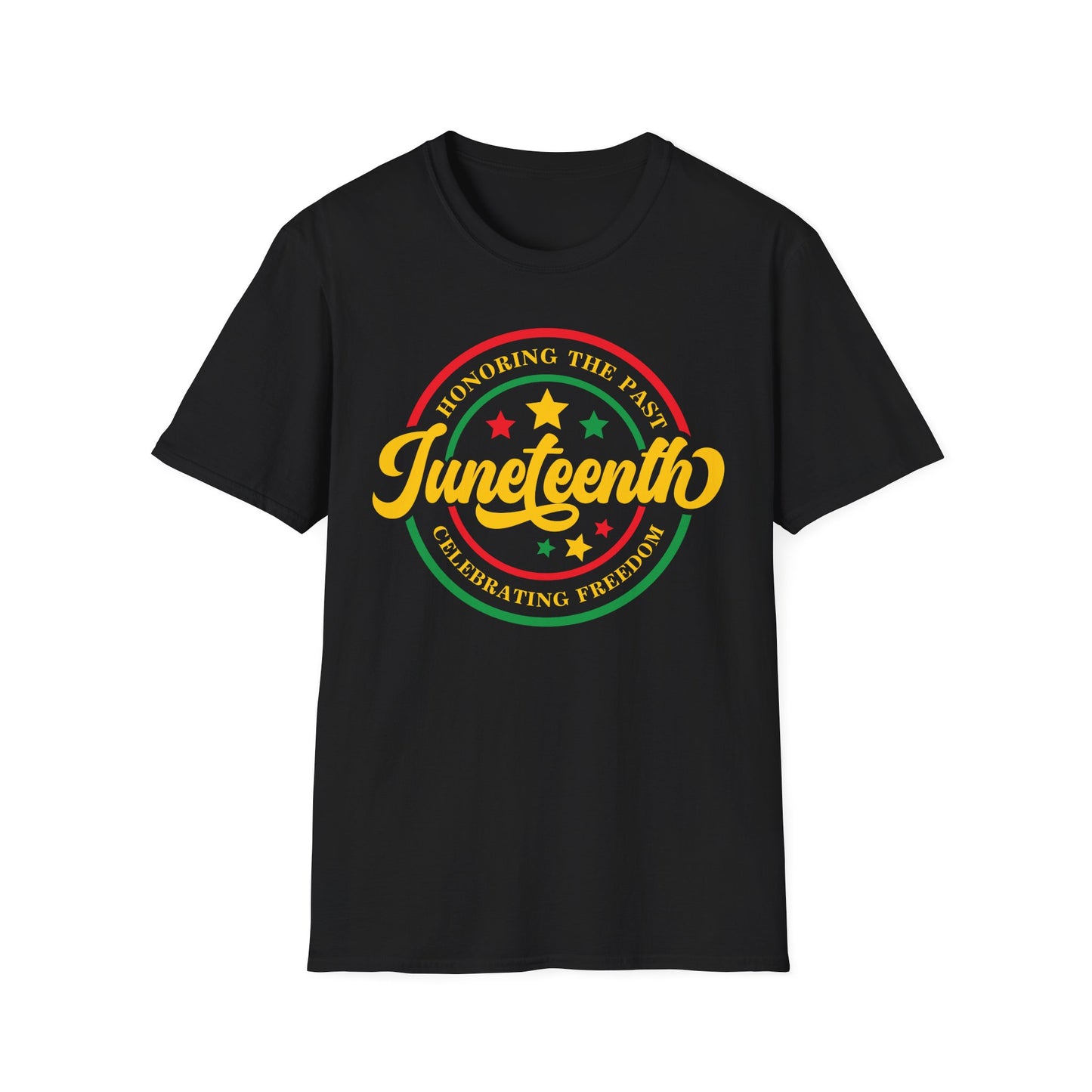 Juneteenth Celebration T-Shirt — Colorful Juneteenth Circle Design