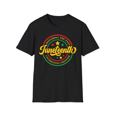 Juneteenth Celebration T-Shirt — Colorful Juneteenth Circle Design