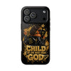 Child of the Most High God Phone Case — Christian Faith Black Protective Case
