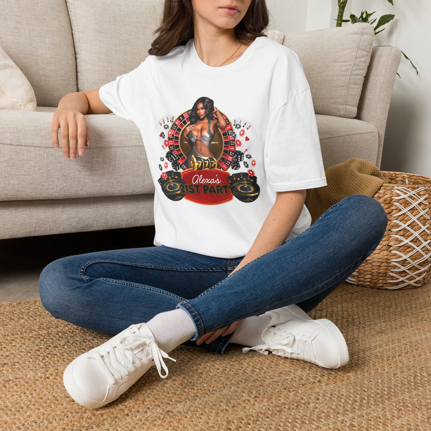 Custom Photo & Name T-Shirt — Personalized Keepsake Tee