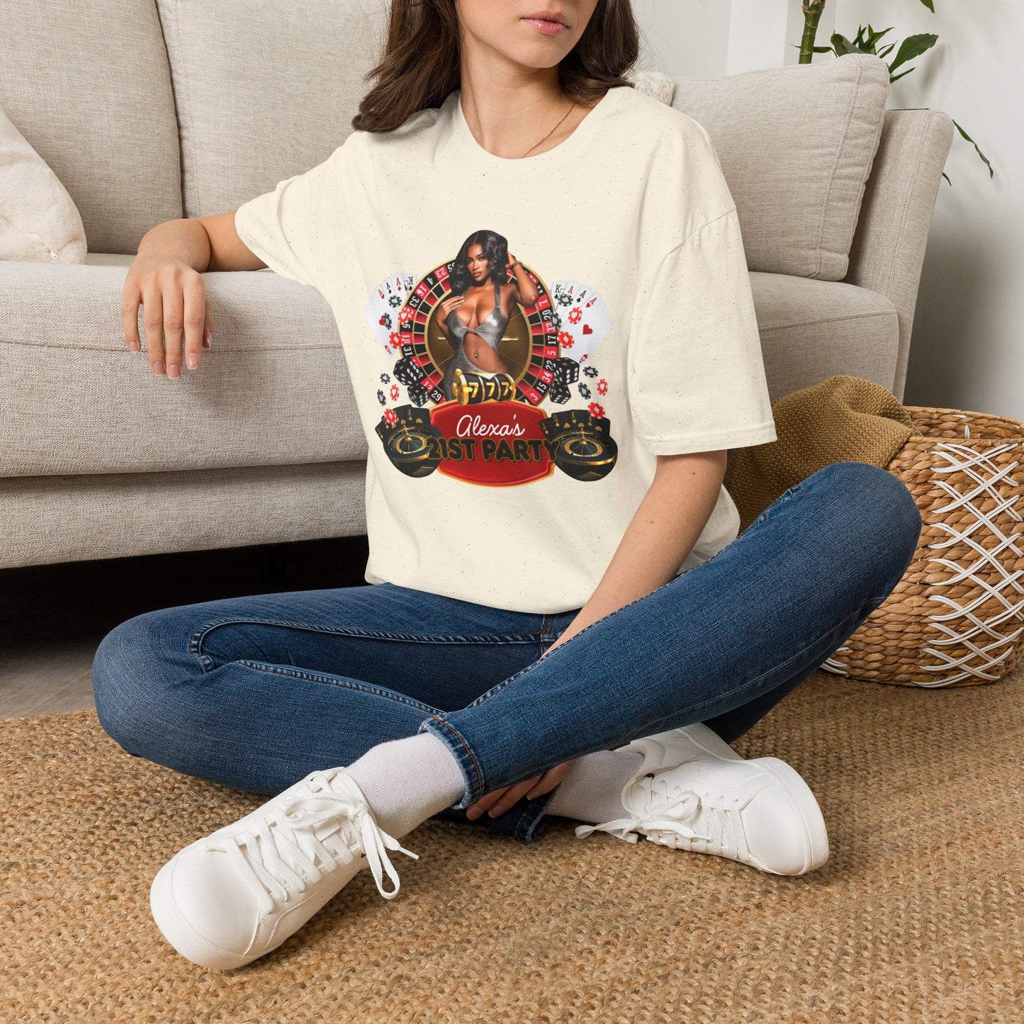 Custom Photo & Name T-Shirt — Personalized Keepsake Tee