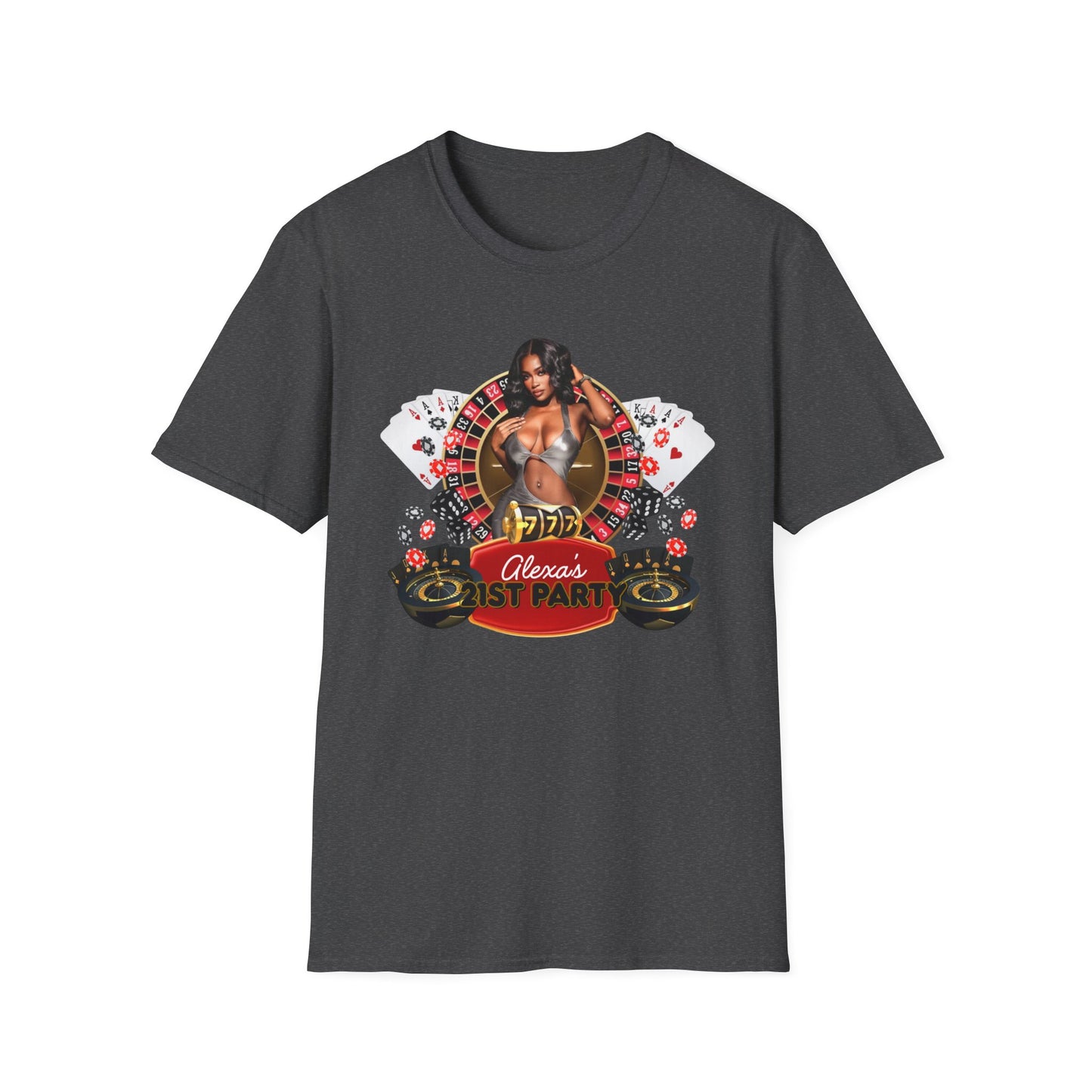 Custom Photo & Name T-Shirt — Personalized Keepsake Tee