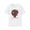 Juneteenth Floral Portrait T-Shirt