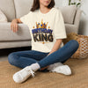 Birthday King T-Shirt — Crown Graphic Birthday Tee for Men