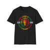 Lion King T-Shirt — 'Father Leader Provider Protector Blessed Husband' Rasta Pride Tee