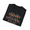 Inspirational Floral Typography T-Shirt — "You Are Worthy, Beautiful, Loved, Enough"