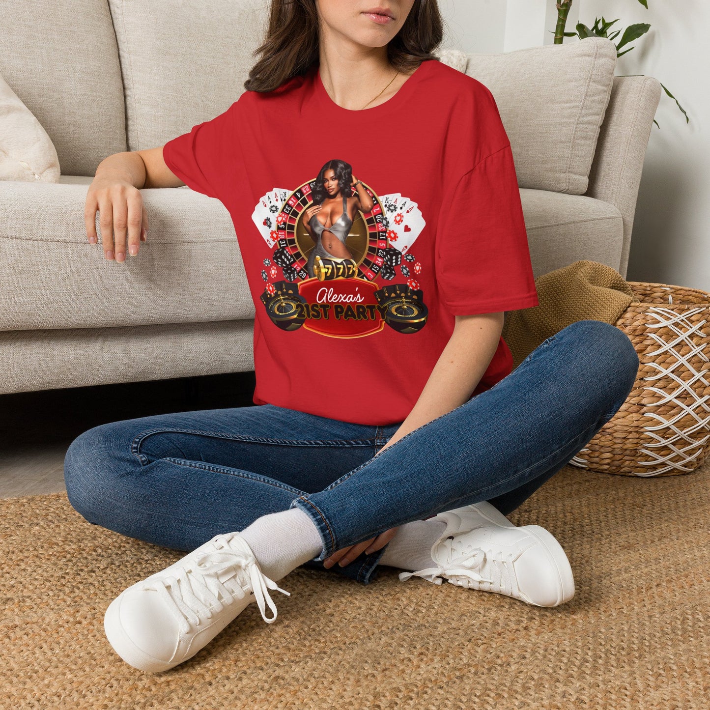 Custom Photo & Name T-Shirt — Personalized Keepsake Tee