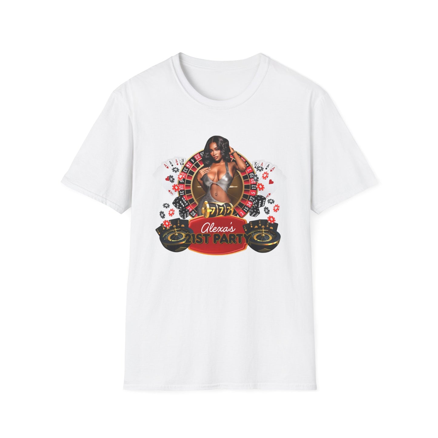 Custom Photo & Name T-Shirt — Personalized Keepsake Tee