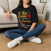 "This Queen Was Born in January" Gold Crown Design
