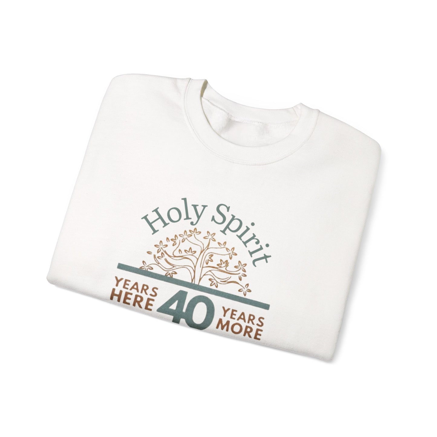 40th Anniversary Church Sweatshirt, Religious Gift for Parishioners, Cozy Crewneck for Celebrations, Community Event Sweatshirt, [...]