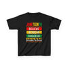 Juneteenth Kids T-Shirt – "Believe Achieve Succeed" Celebration Tee